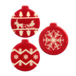RED CHRISTMAS BAUBLES