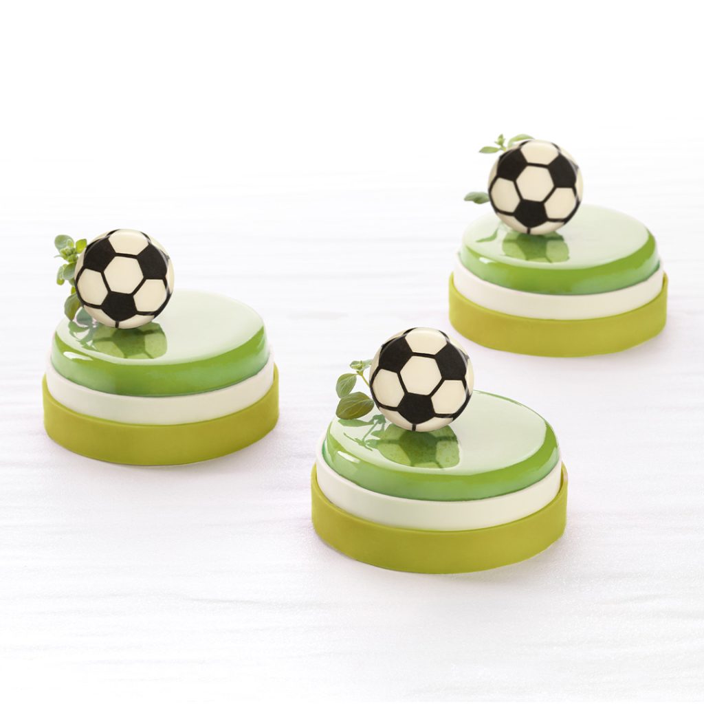 football from chocolate