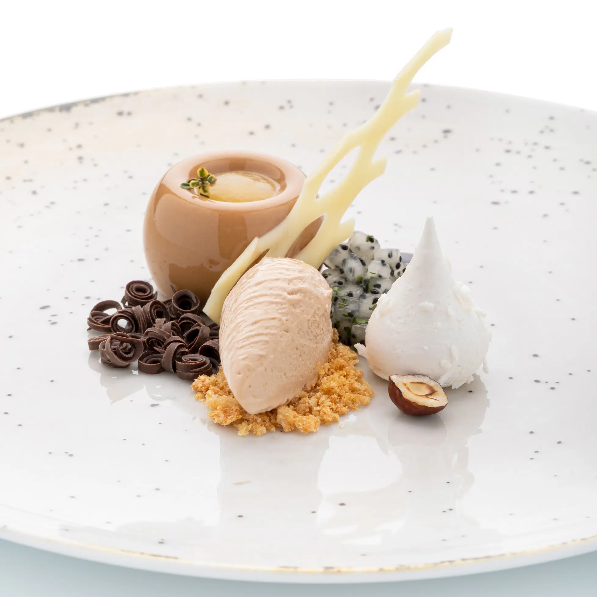 DESSERTS IN GASTRONOMY - Barbara Luijckx - Chocolate decoration
