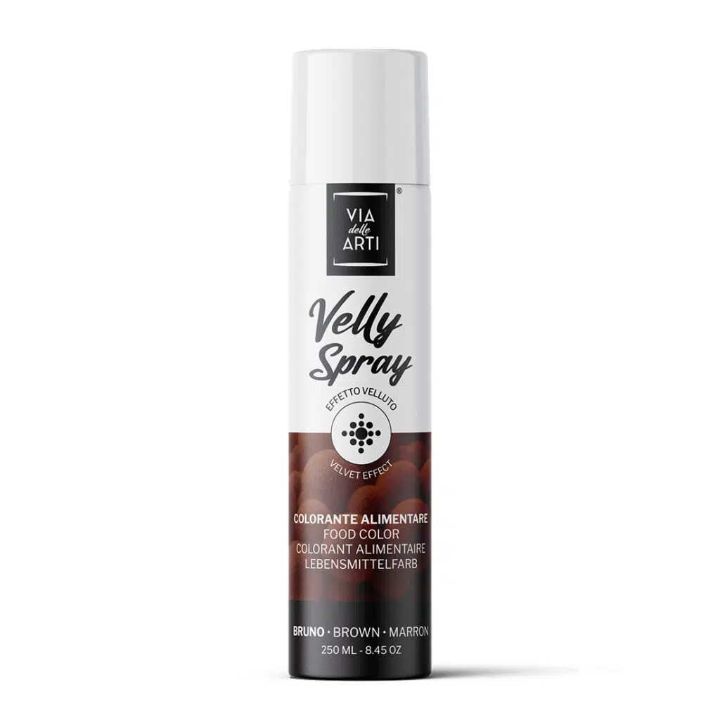 BROWN VELLY SPRAY - Barbara Luijckx - Chocolate decoration