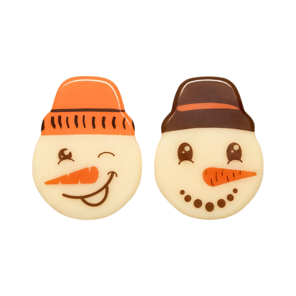 Chocolate Snowman's Head