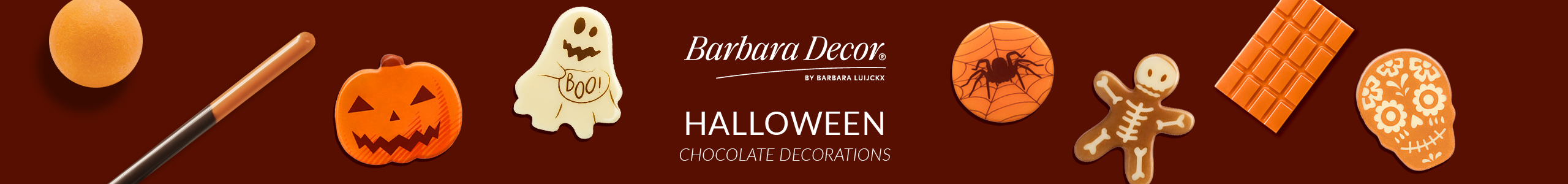 Halloween Chocolate decorations