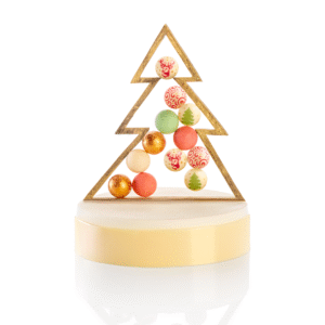 Geometric Christmas Cake