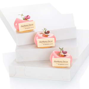 Company logo at the chocolate bar