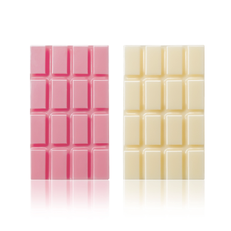 Chocolate plaques for ice cream and desserts