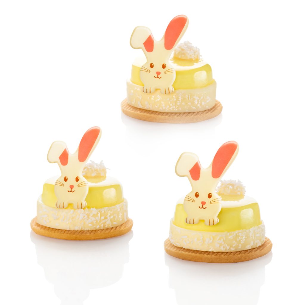 Easter bunny monoportion