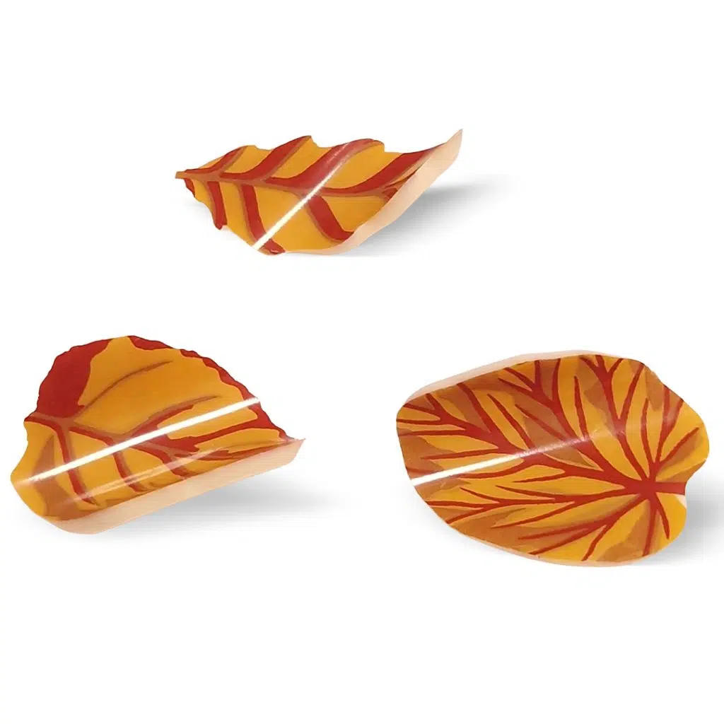 メディコムトイ × ボタナイズ グラキリス AUTUMN LEAVES Curling Autumn Leaves - Barbara Luijckx - Chocolate decoration