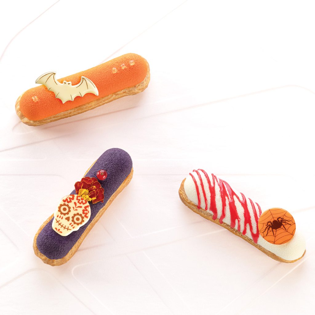 Halloween eclairs