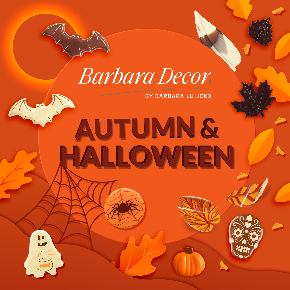 Halloween & Autumn 2026 chocolate decorations