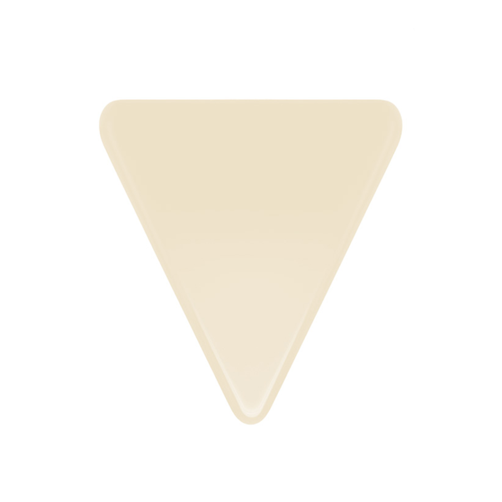 Triangle white Triangle white