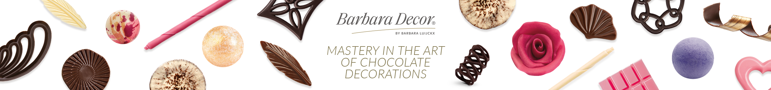 Mastery in the art of chocolate decorations